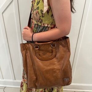 PRADA VITELLO SHINE BR4617 Crossbody Bag